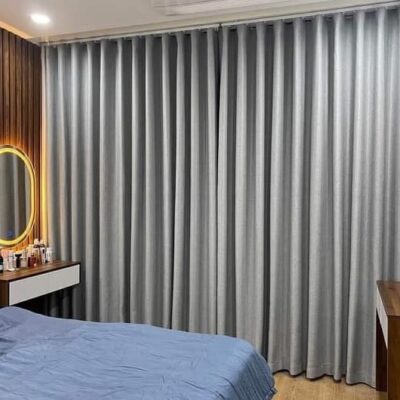 Mẫu rèm cửa sổ phòng ngủ đẹp tone pastel nhẹ nhàng