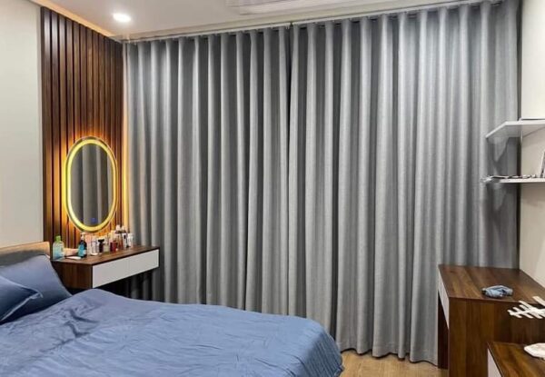 Mẫu rèm cửa sổ phòng ngủ đẹp tone pastel nhẹ nhàng