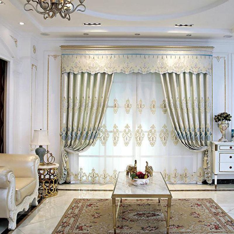 Rèm cửa đẹp sang trọng phối ren nhẹ nhàng cho phòng ngủ