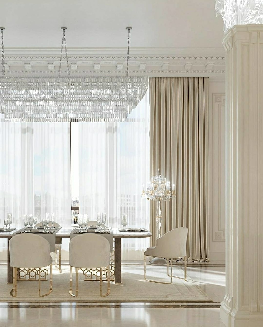 Rèm cửa sổ vải gấm màu nâu trầm, sang trọng và bền đẹp theo thời gian