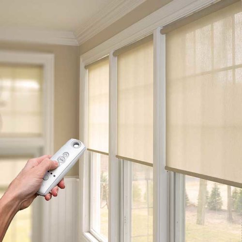 Rèm cửa thông minh kết nối hệ thống nhà tự động