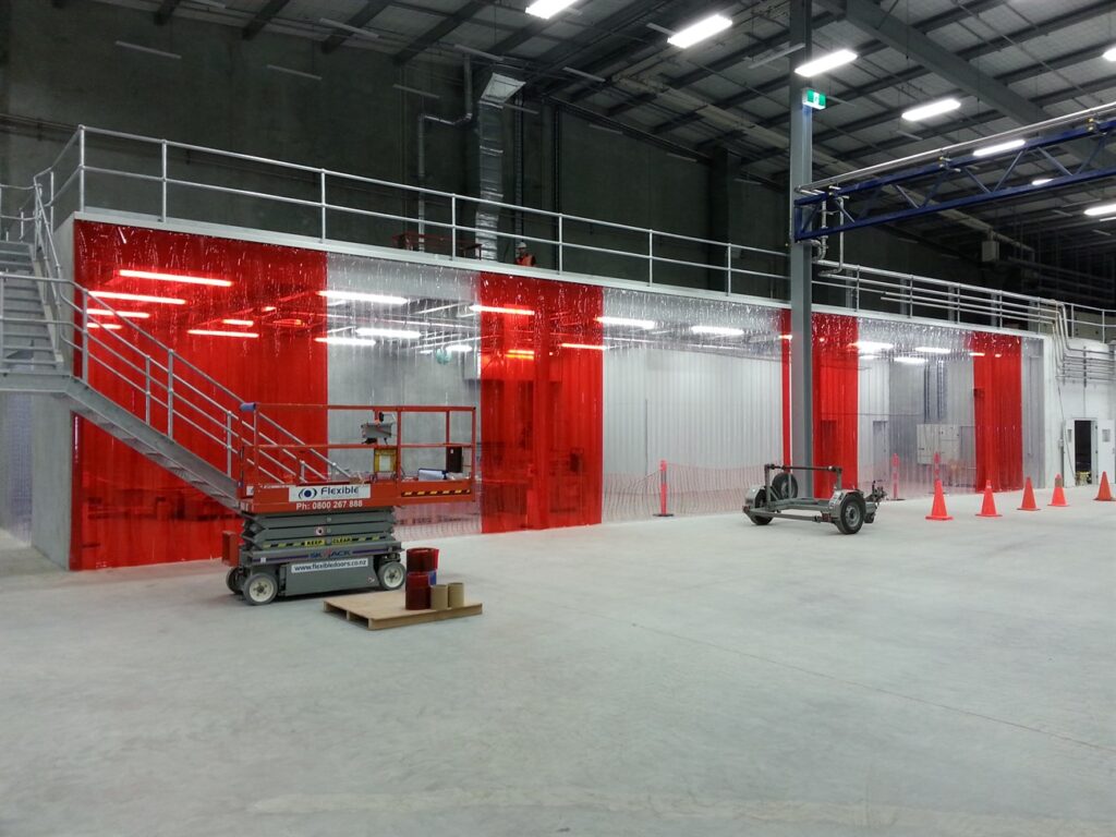 Rèm nhựa PVC ngăn lạnh cho cửa ra vào kho lạnh