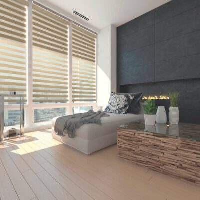 Rèm sáo cuốn gọn gàng