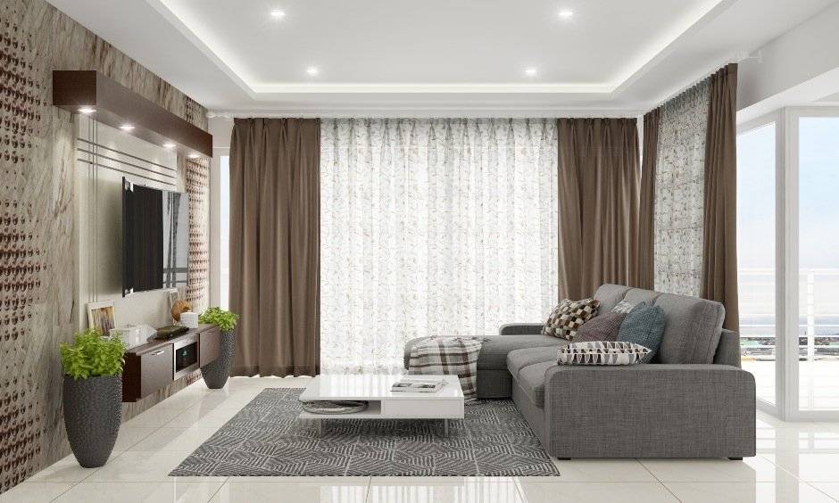 Rèm vải lắp đặt gọn gàng, tối ưu diện tích cho nhà phố