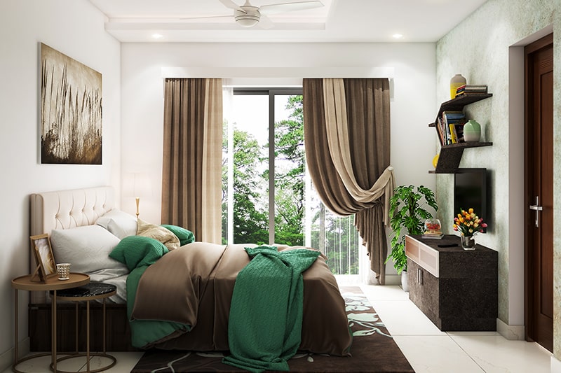 Mẫu màn che phòng ngủ giúp giấc ngủ sâu và thoải mái hơn
