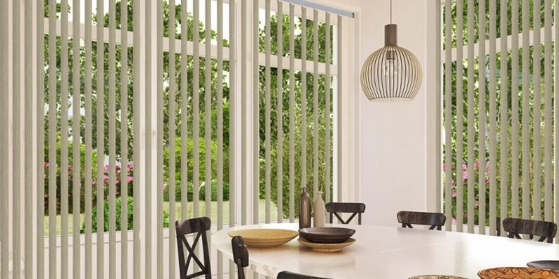 Thiết kế rèm lá nhựa bền đẹp, dễ lau chùi