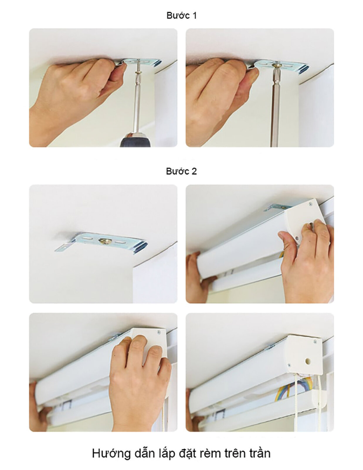 Cách lắp rèm cuốn che nắng cho cửa kính văn phòng