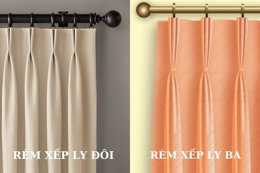 Cách may rèm cửa xếp ly đẹp đều và giữ form lâu dài