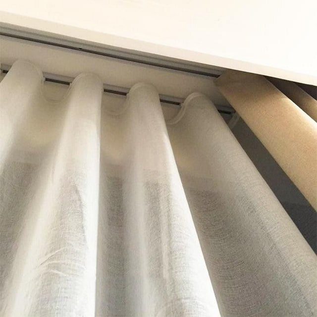 Cấu tạo khe rèm âm trần cho rèm 2 lớp cao cấp