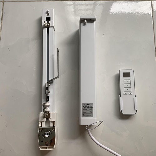 Động cơ rèm vải tự động cao cấp tích hợp điều khiển qua điện thoại
