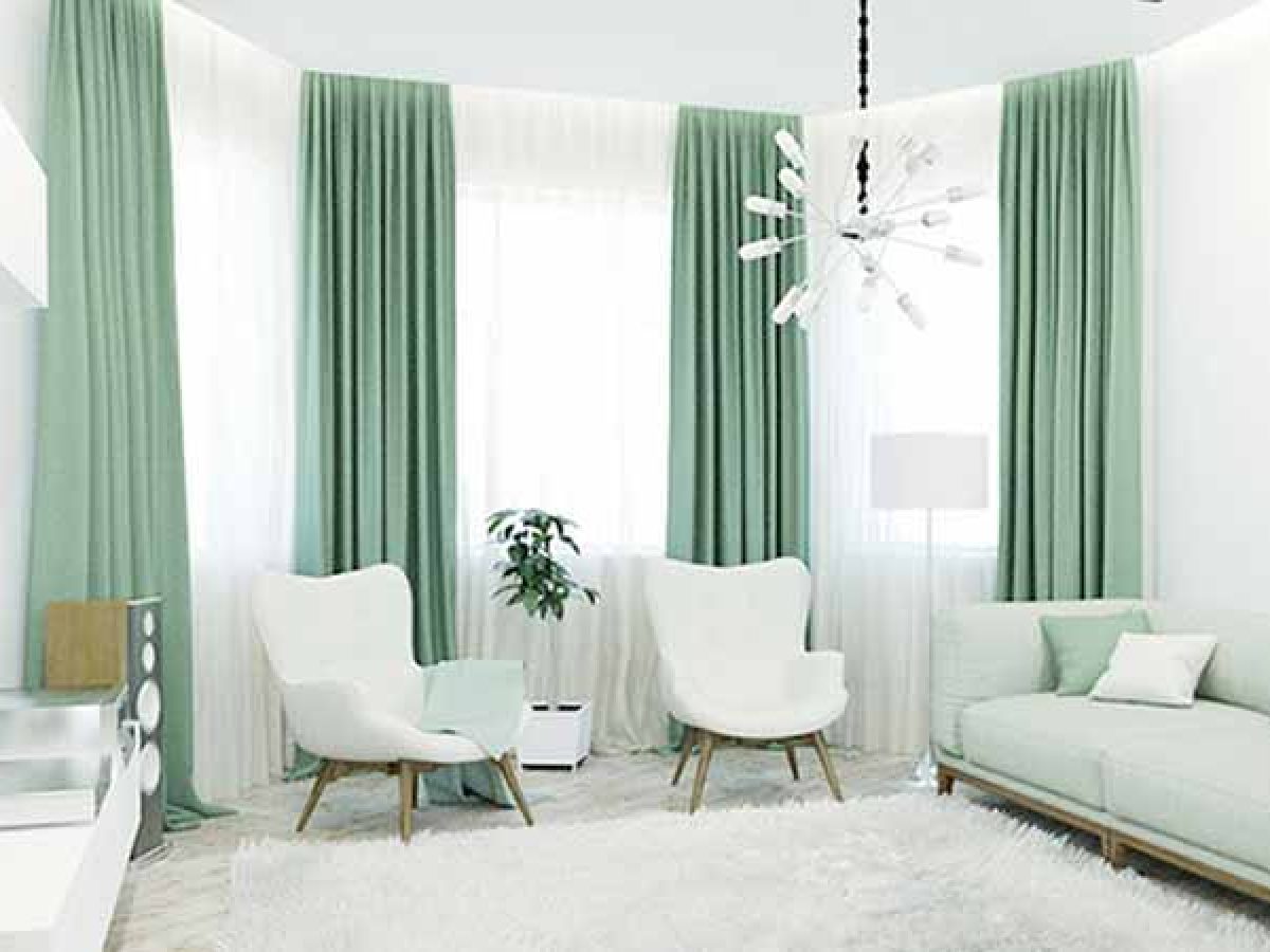 Mẫu rèm cửa Vũng Tàu đẹp lắp tại căn hộ chung cư hướng biển