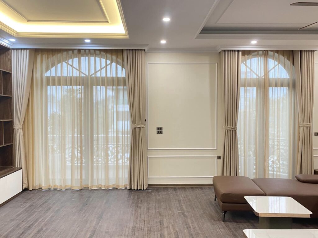 Rèm cửa 2 lớp chất liệu vải cao cấp