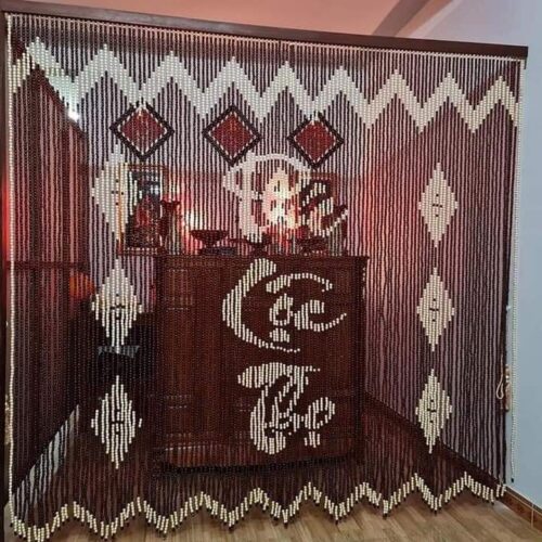 Rèm hạt gỗ cao cấp – Vẻ đẹp sang trọng và độ bền vượt thời gian cho không gian sống