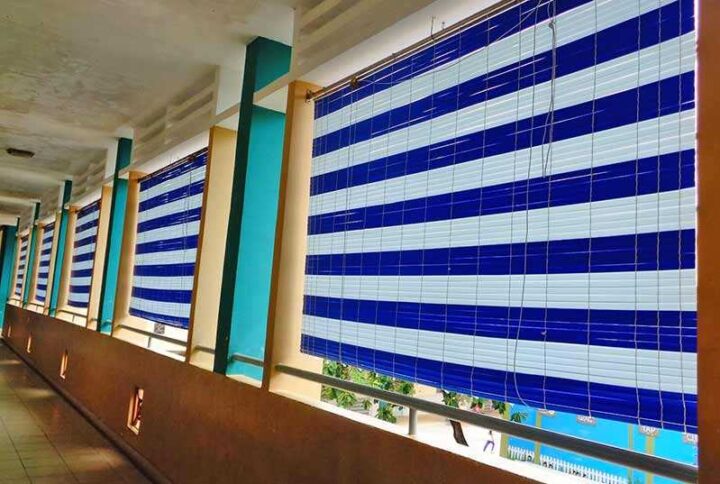 Rèm sáo nhựa che nắng mưa ngoài trời – Bền bỉ, tiện lợi và tiết kiệm