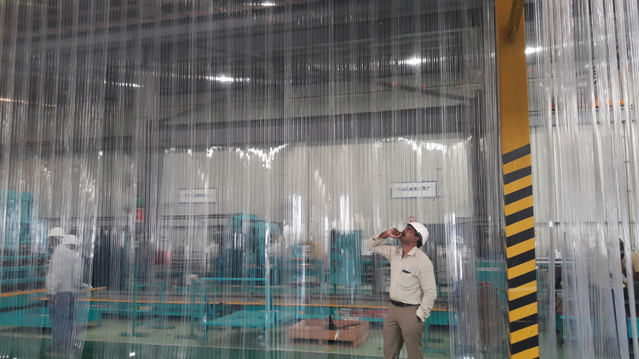 Rèm từ trong suốt giữ nhiệt cho phòng điều hòa