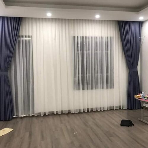 Rèm vải cản sáng cách nhiệt 100% giúp không gian tối ưu giấc ngủ và bảo vệ nội thất