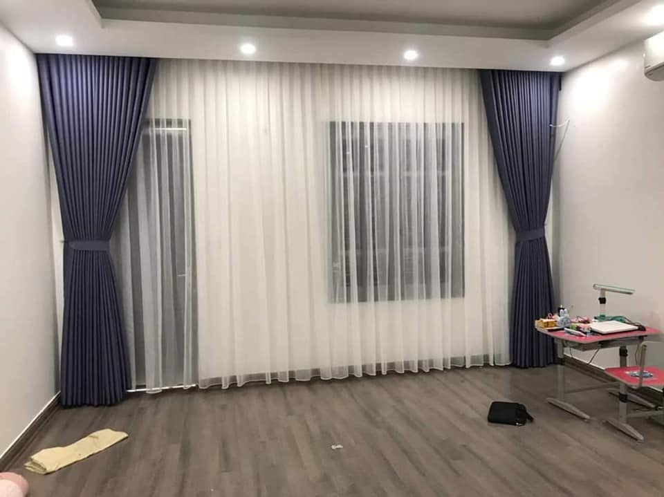 Rèm vải cản sáng 100% cho phòng ngủ