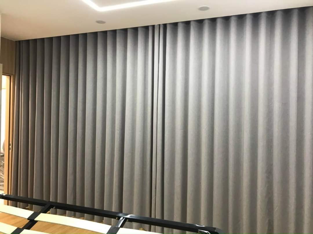 mẫu rèm định hình cố định form cho không gian cao cấp