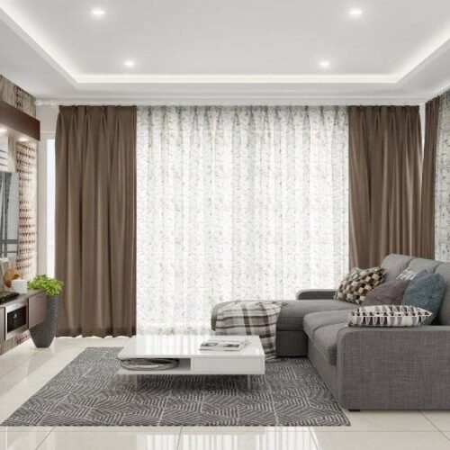 Giải pháp che nắng tối ưu với rèm vải bố dày dặn, chống nắng và giữ nhiệt hiệu quả