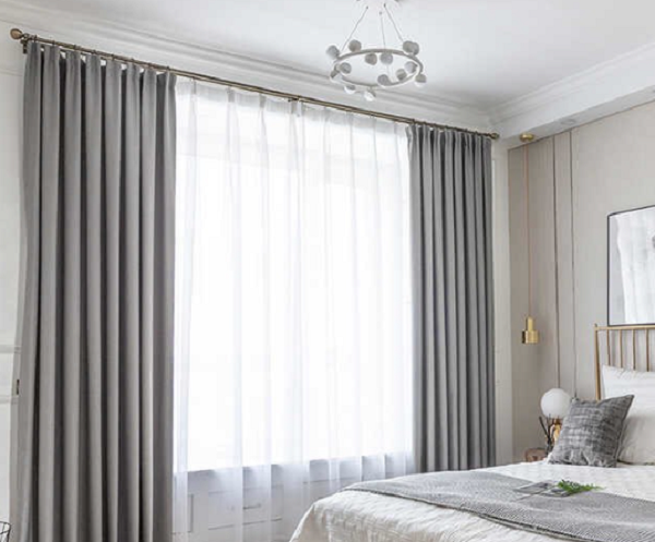 thiết kế rèm cửa sổ chung cư phong cách tối giản, dễ lắp đặt