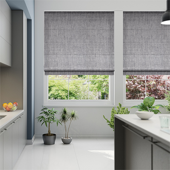 Hình ảnh màn xếp cửa sổ đẹp cho nhà phố