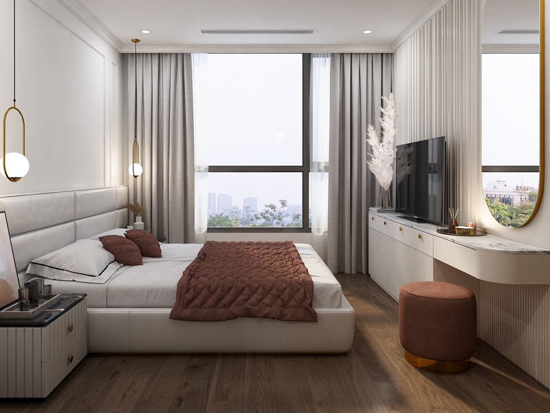 ý tưởng trang trí cửa sổ phòng ngủ hiện đại, tối giản mà tinh tế