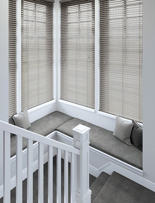 Hình minh họa báo giá rèm gỗ cửa sổ theo kích thước