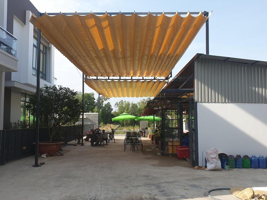 Mẫu mái che nắng ngoài trời đẹp, hiện đại