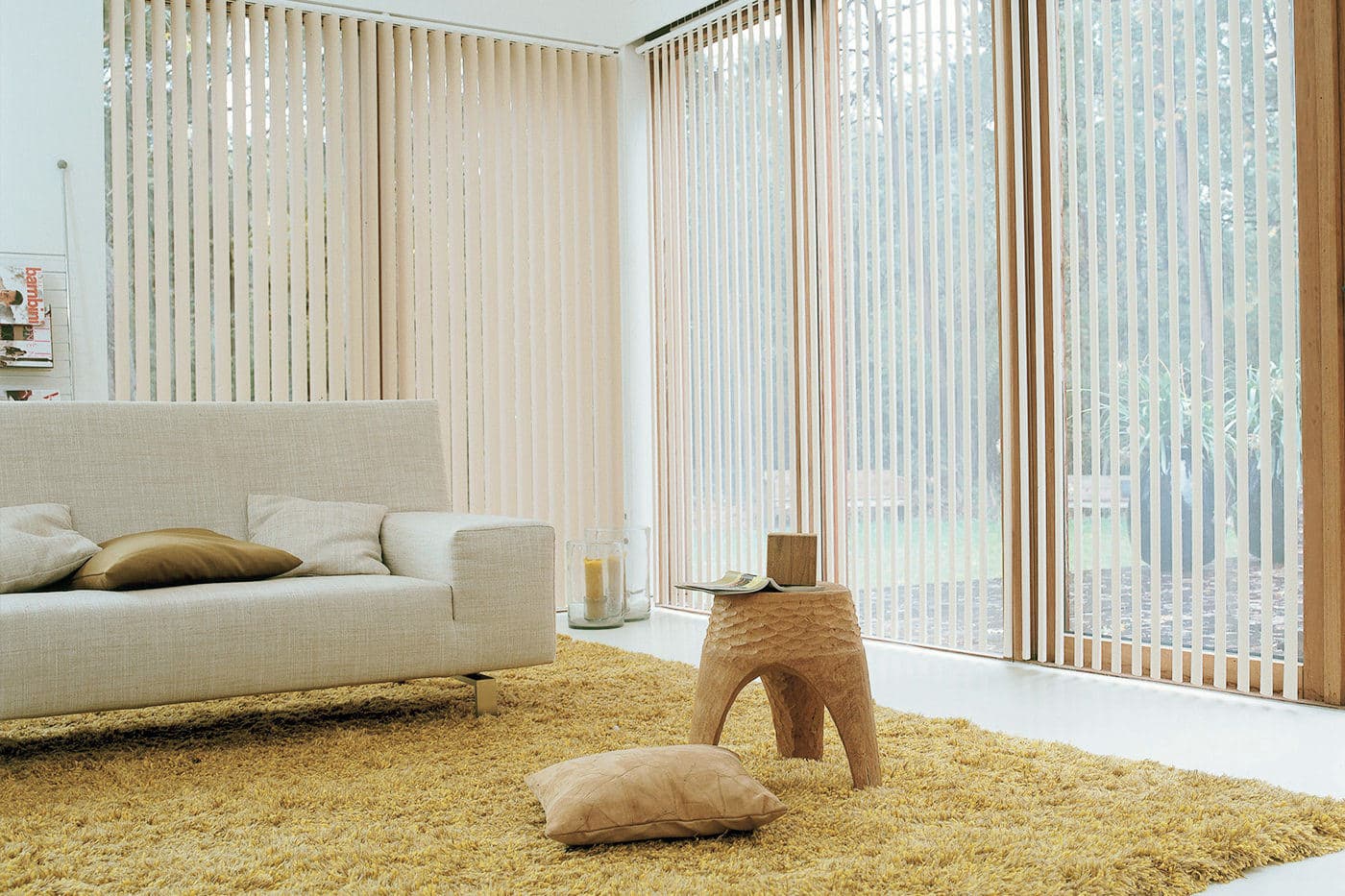 Mẫu rèm cửa lá xếp gọn nhẹ và đẹp mắt