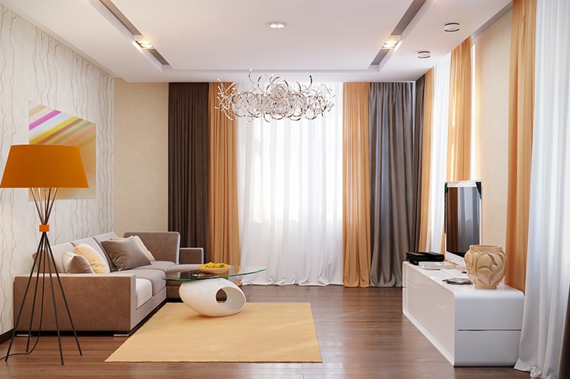 Mẫu rèm cửa xếp ly đẹp phù hợp mọi không gian