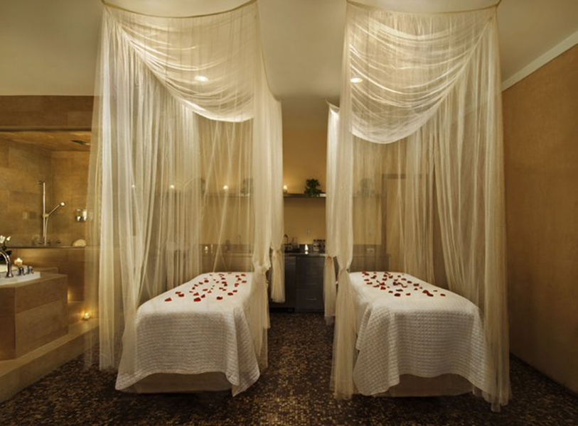 Rèm spa đẹp tạo không gian thư giãn chuyên nghiệp