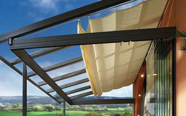 Thiết kế mái hiên Pergola hiện đại cho khu nghỉ dưỡng