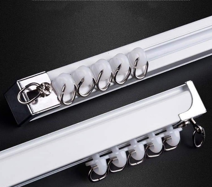 Thanh treo rèm ray trượt chống gỉ sét, bền đẹp