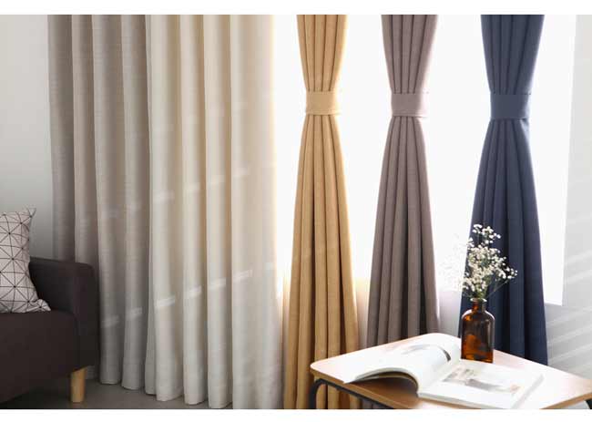 Các chất liệu vải cho rèm cửa phổ biến như cotton