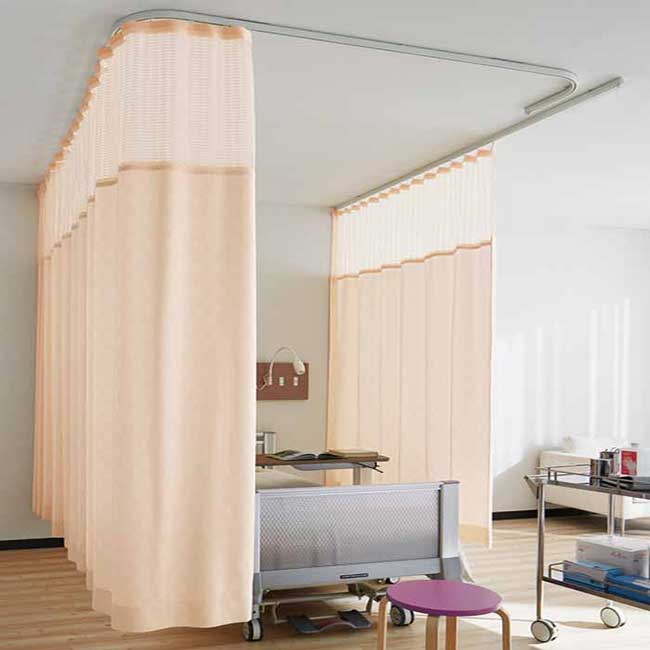 Hình ảnh rèm vải y tế chống khuẩn sạch sẽ