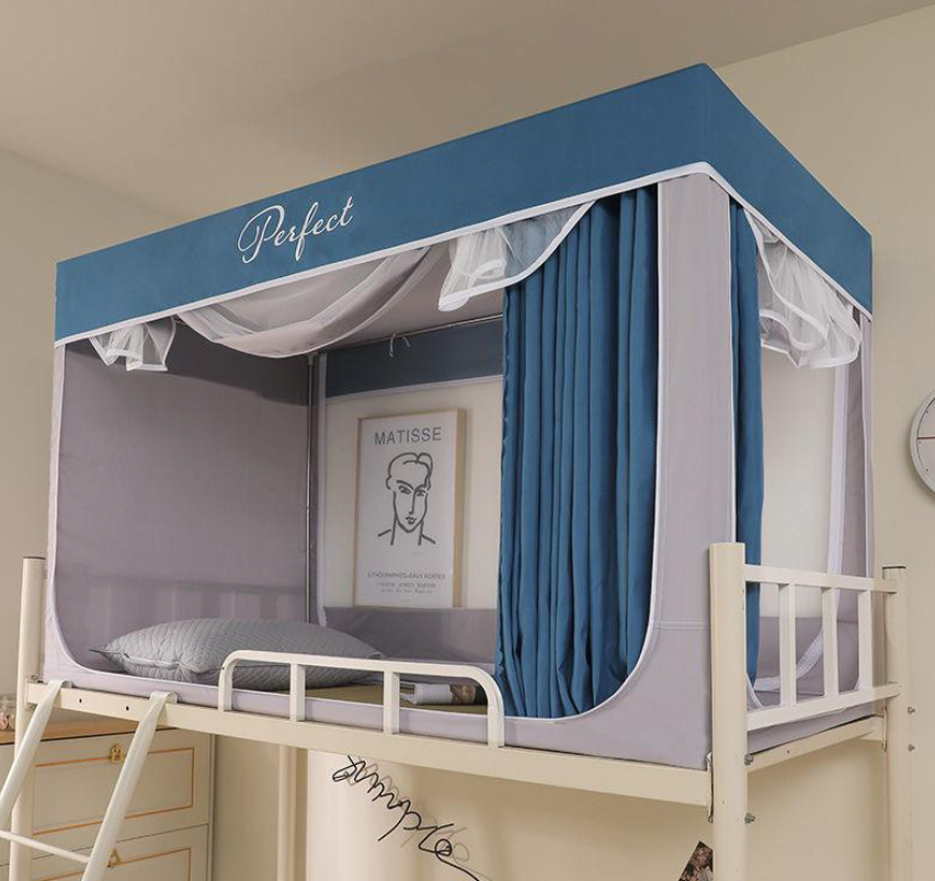 Mẫu rèm che giường ký túc xá TPHCM chống nắng hiệu quả