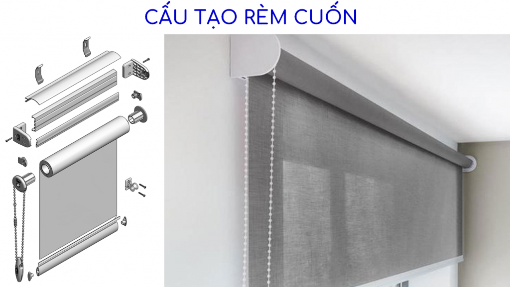 Ống nhôm dùng cho rèm cuốn, đảm bảo vận hành êm ái