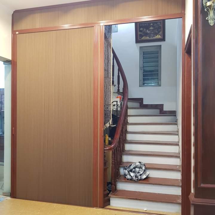 Rèm cầu thang hiện đại trang trí và ngăn bụi