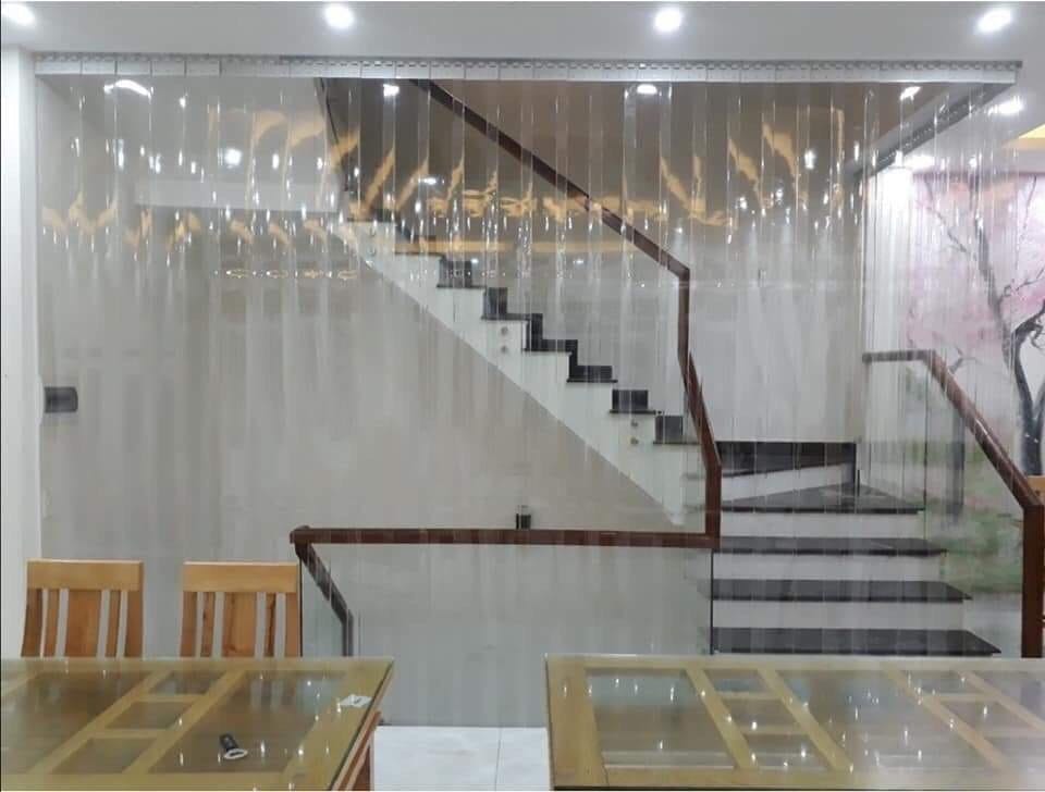 Rèm chắn điều hoà cầu thang cao cấp chống thoát khí lạnh