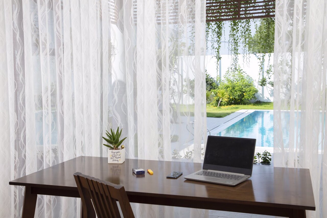 Thiết kế màn vải trang trí cao cấp phù hợp nội thất