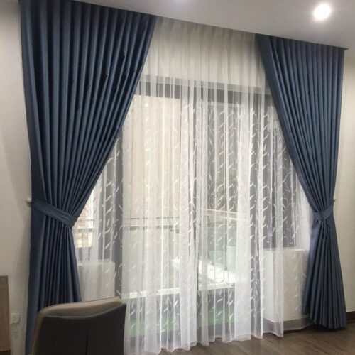 Rèm 2 lớp cao cấp cản sáng 100% cho phòng ngủ – lựa chọn hoàn hảo cho giấc ngủ sâu
