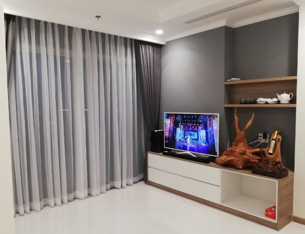 Thiết kế rèm vải tinh tế, phù hợp nội thất Vinhomes đẳng cấp