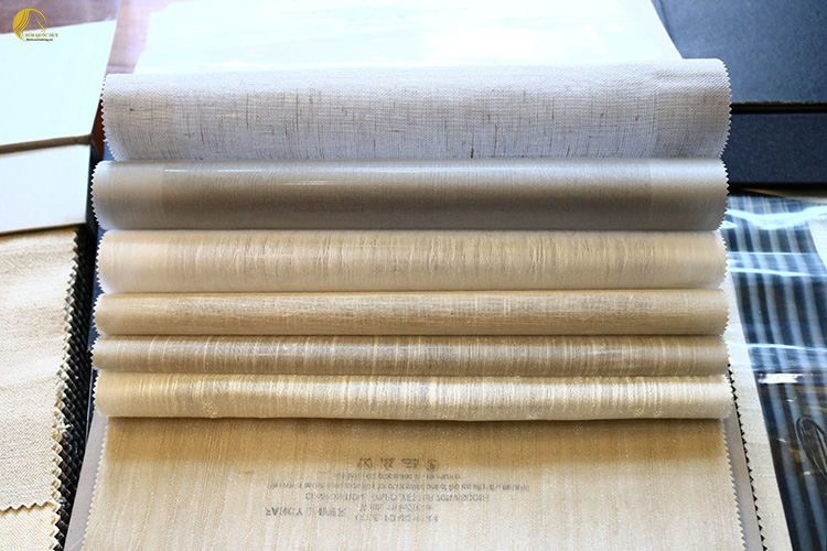 Bộ sưu tập những chất liệu vải cho rèm cửa sang trọng