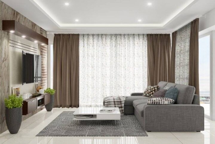 Rèm vải 2 lớp cao cấp cản sáng 100% – giải pháp hoàn hảo cho phòng ngủ, giúp che nắng tuyệt đối, giữ không gian yên tĩnh và tăng tính thẩm mỹ.