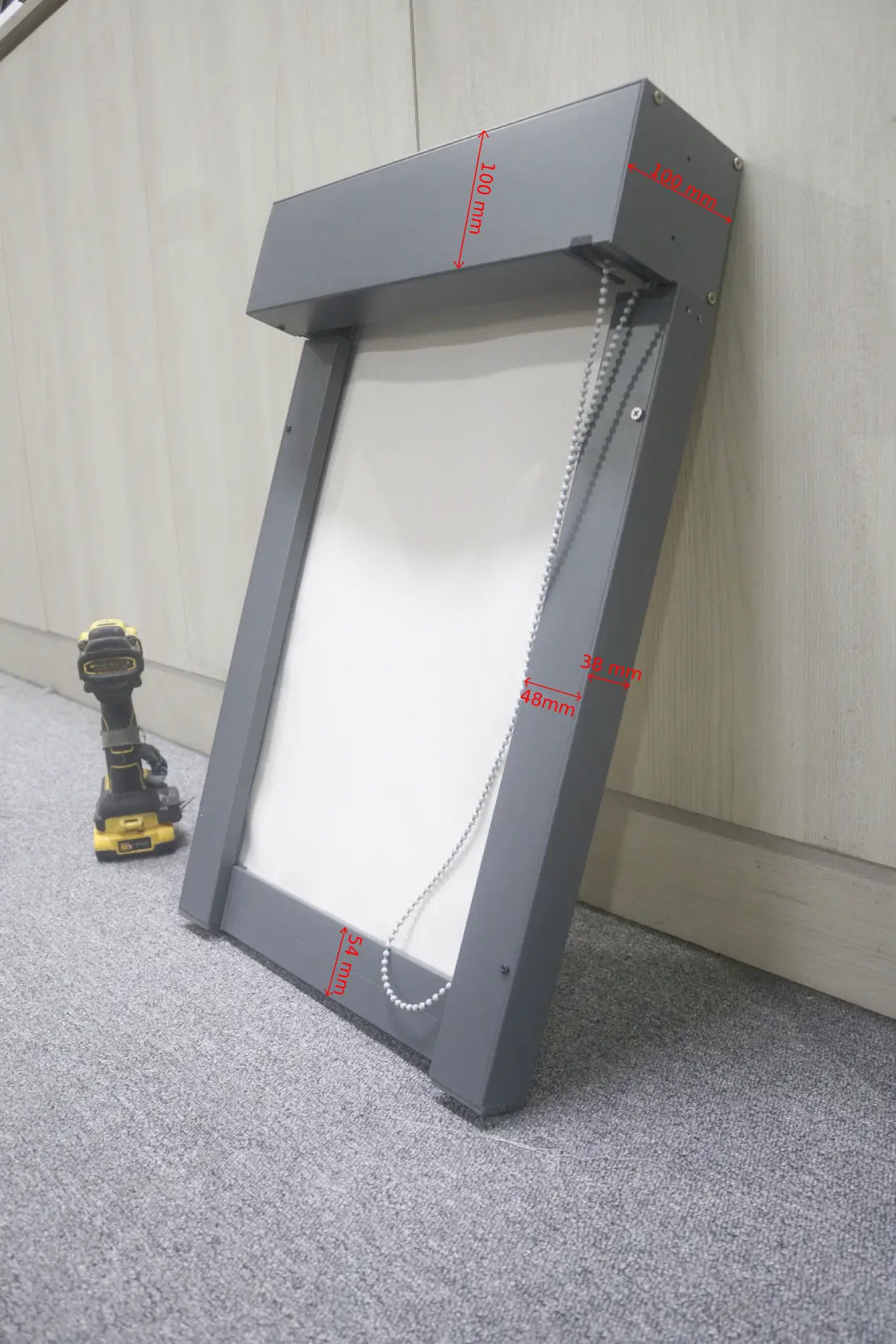 Bộ mẫu rèm zipper kéo tay Bộ mẫu rèm zipper kéo tay