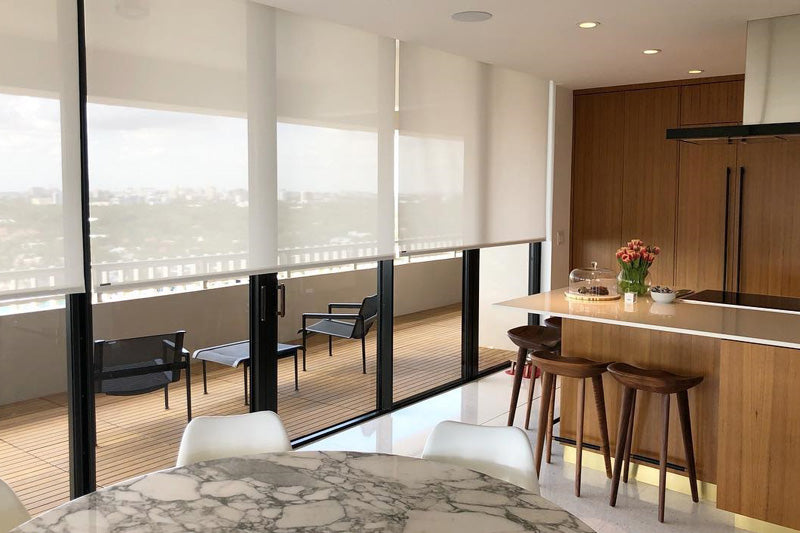 Hình ảnh rèm văn phòng cho trung tâm chăm sóc khách hàng chống nắng tốt