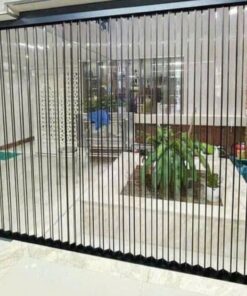 MẪU CỬA XẾP LÁ NHỰA