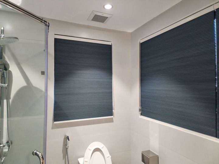 Mẫu rèm tổ ong phủ nhôm cách nhiệt chống tia nắng gắt