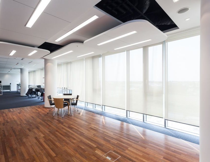 Mẫu rèm văn phòng cho không gian co-working tạo sự thoải mái cho người dùng