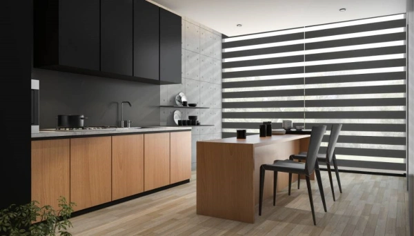 Rèm cầu vồng tự động cao cấp điều khiển từ xa dễ dàng